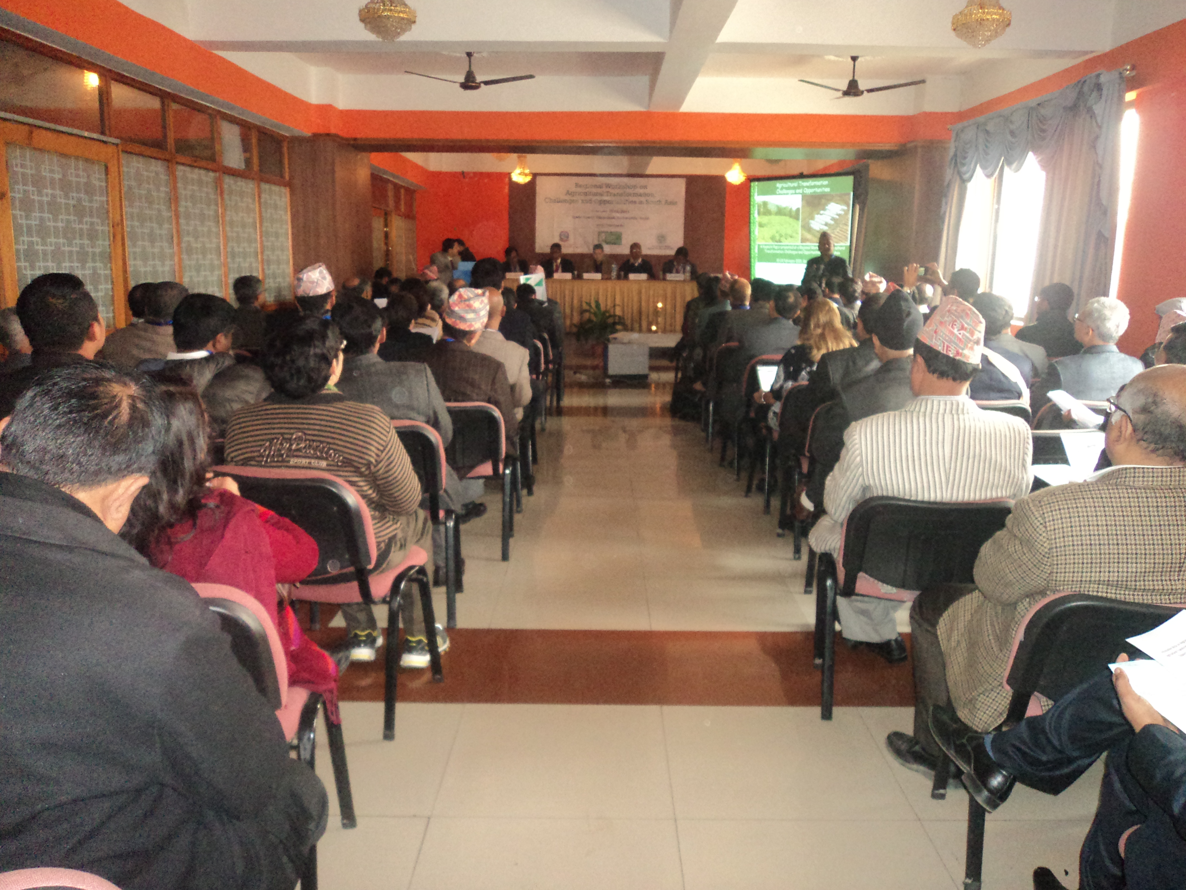 Participants of MoAD during Regional workshop on Agricultural Transformation 